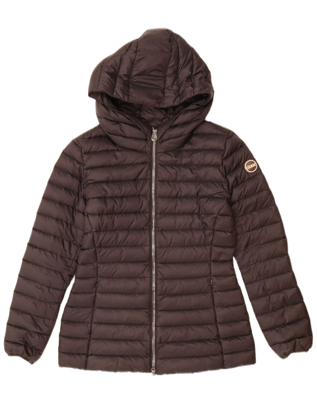 Jachetă căptușită cu glugă pentru femei COLMAR IT 44 Poliamidă neagră medie