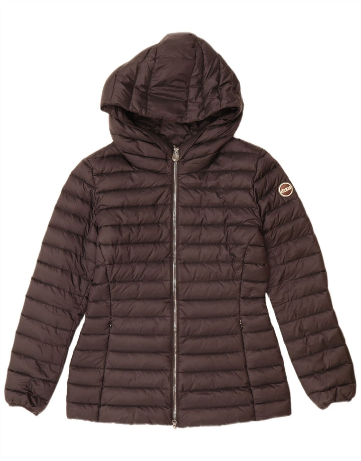 Jachetă căptușită cu glugă pentru femei COLMAR IT 44 Poliamidă neagră medie