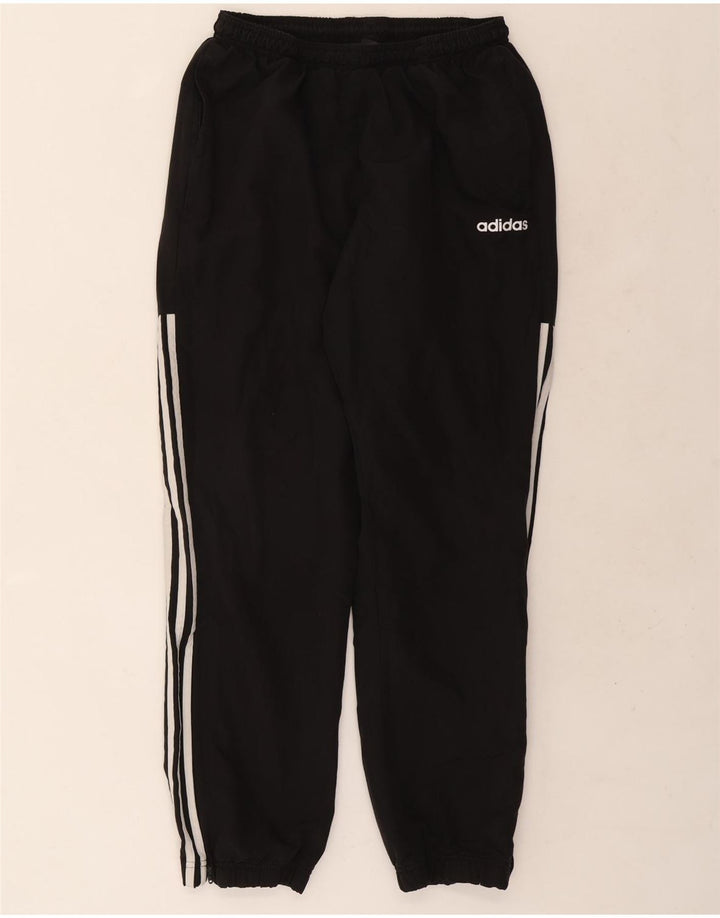 Pantaloni de trening pentru bărbați Adidas Pantaloni de jogging, mari, negru, poliester