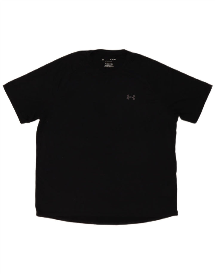 Tricou pentru bărbați Under Armour Top XL Poliester negru