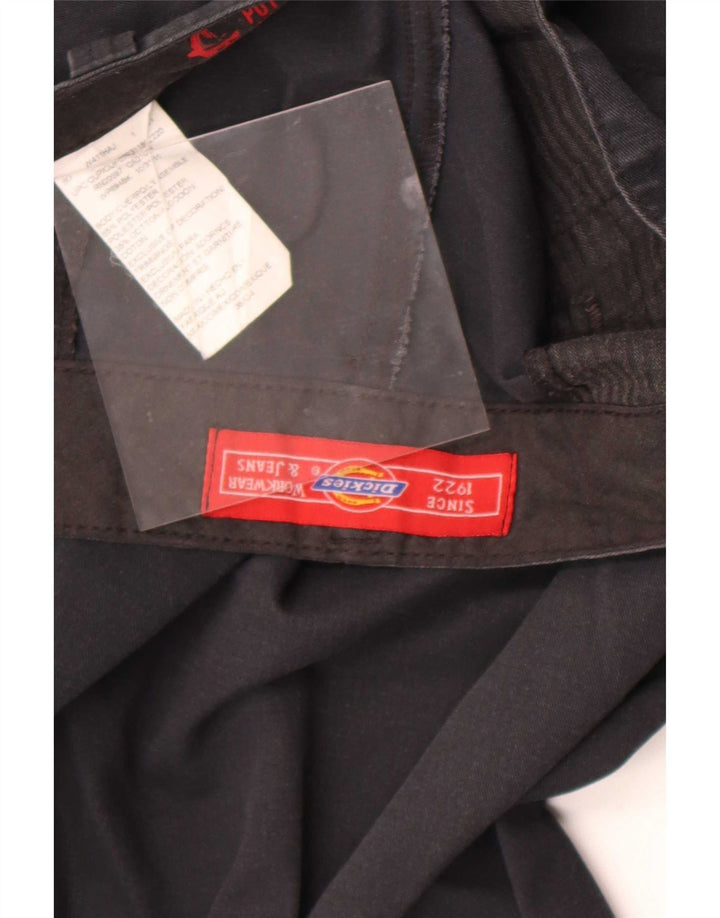 Pantaloni chino drepți pentru bărbați Dickies L36 L34 Poliester negru