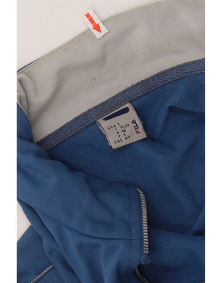 Jachetă de trening Fila pentru bărbați IT 46/48 Small Blue Colorblock Poliester