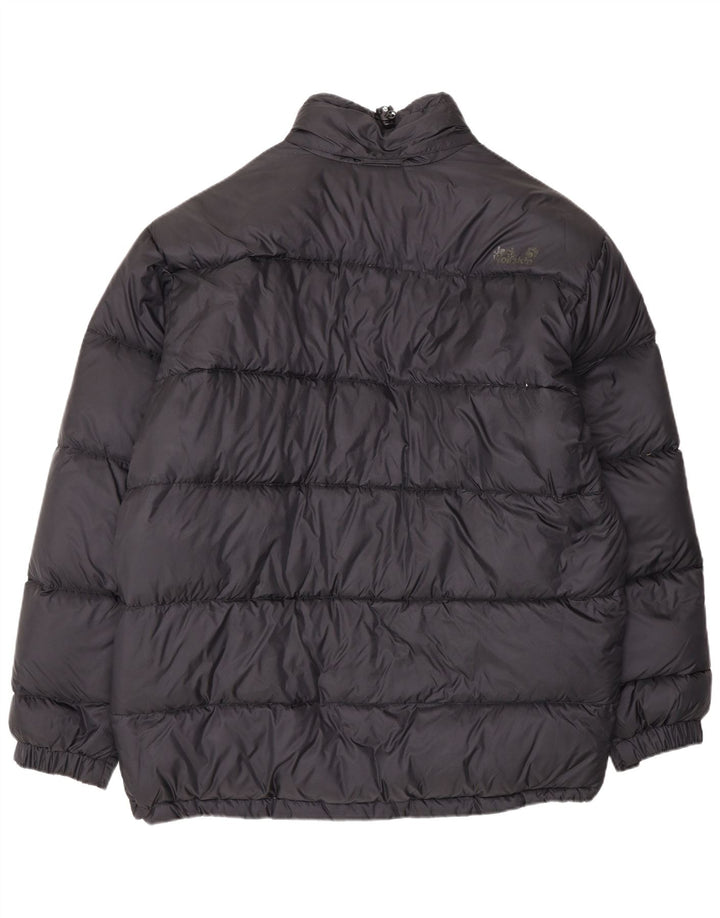 Jack Wolfskin Jachetă căptușită pentru bărbați UK 40/42 Poliester negru mare