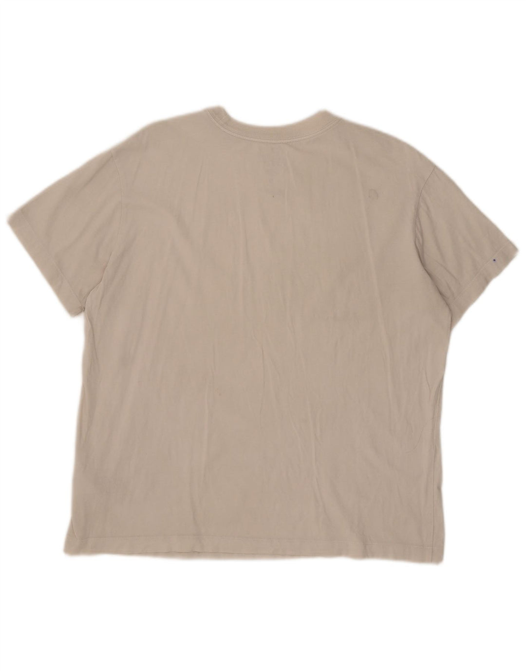Tricou Nike pentru bărbați, cu croiala lejeră, top mediu din bumbac alb