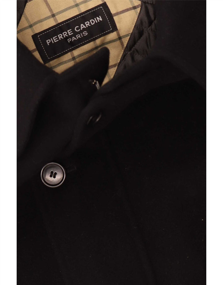 Pardesiu pentru bărbați Pierre Cardin IT 50 mare lână neagră