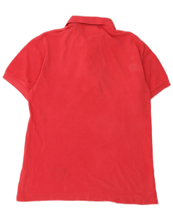 Tricou polo pentru bărbați Lacoste Mărimea 3 Bumbac roz mic