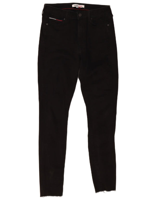 Blugi skinny pentru femei Tommy Hilfiger W28 L28 negri