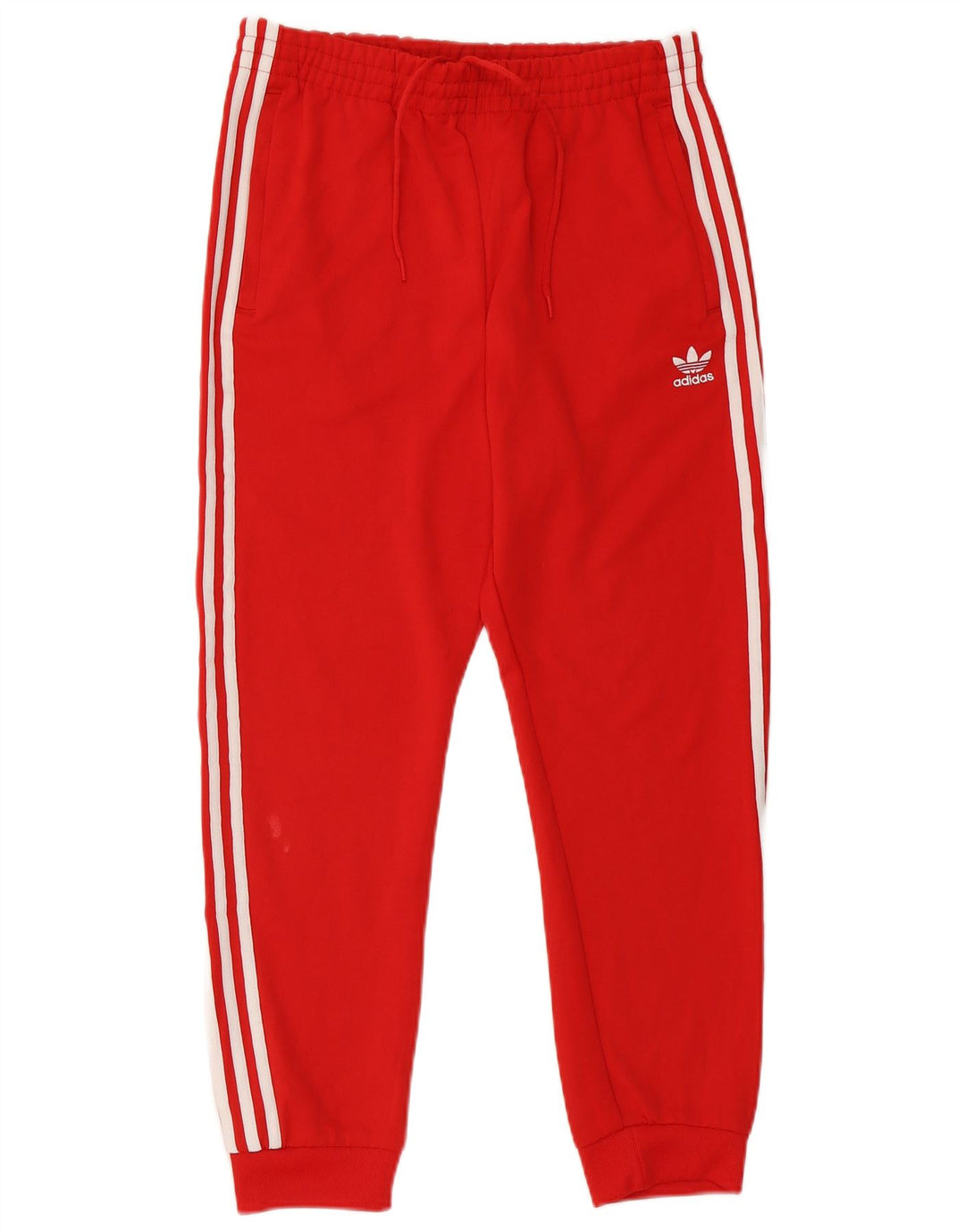 Pantaloni de trening pentru bărbați Adidas Pantaloni de jogging Mare Poliester roșu