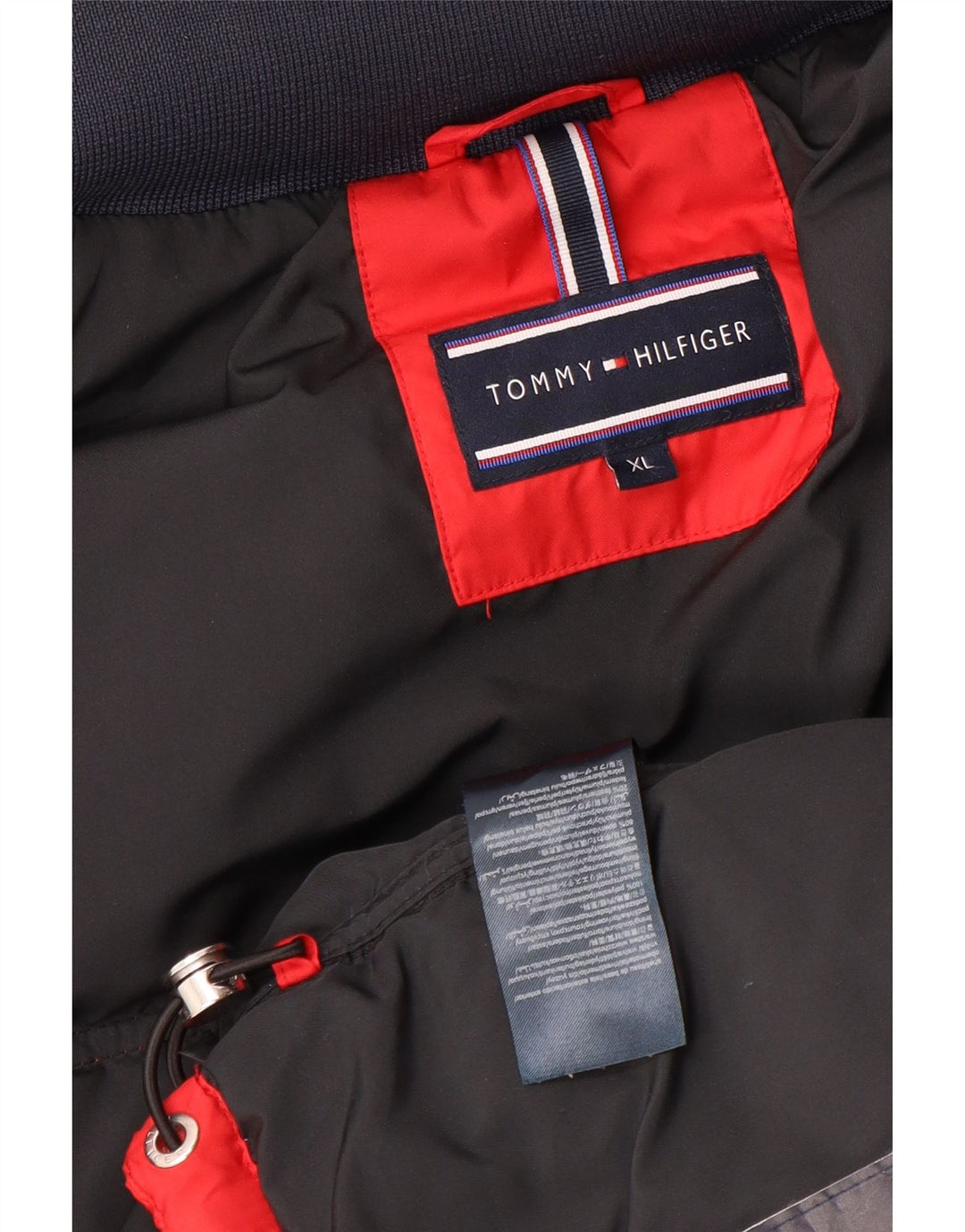 Gilet căptușit pentru bărbați Tommy Hilfiger UK 42 XL poliester roșu
