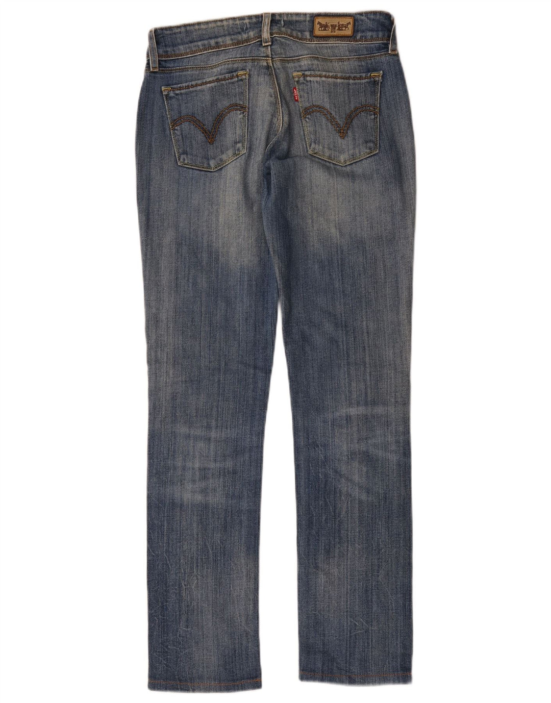 Blugi Levi's 571 Slim pentru femei W29 L30 Bumbac albastru
