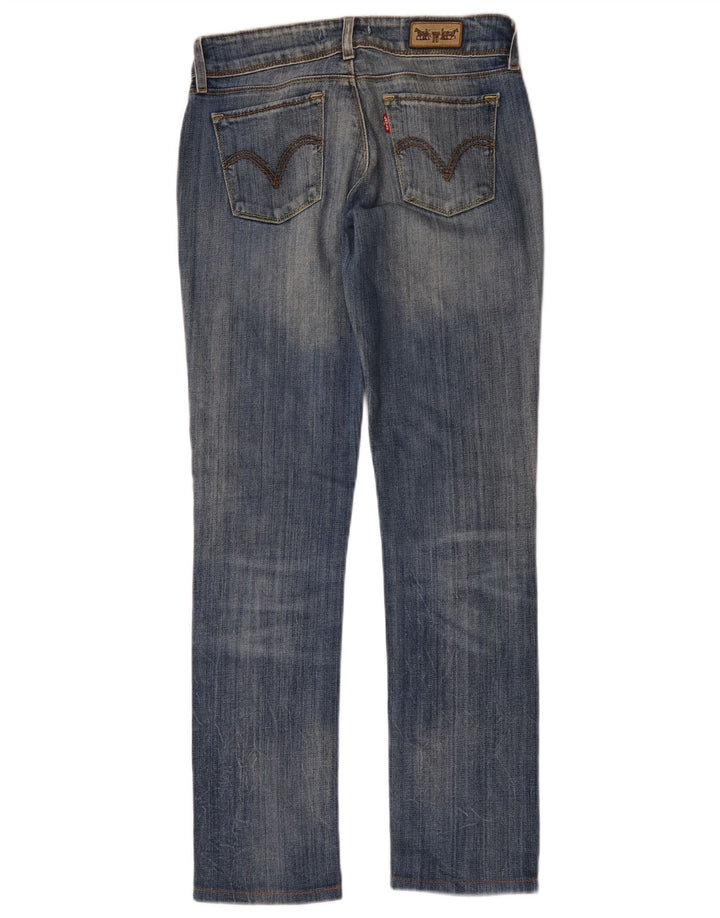Blugi Levi's 571 Slim pentru femei W29 L30 Bumbac albastru