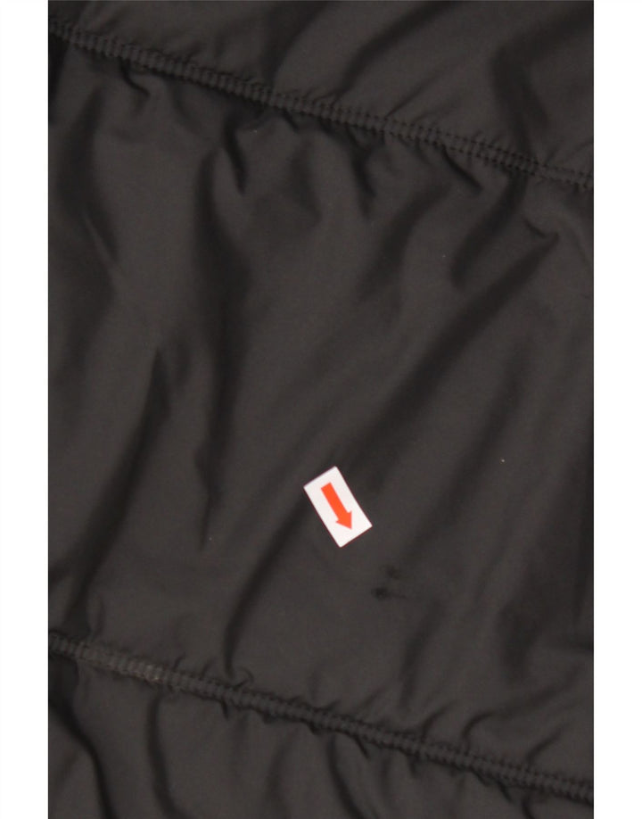 JACK WOLFSKIN Jachetă căptușită cu glugă pentru bărbați UK 40 Poliester mediu negru