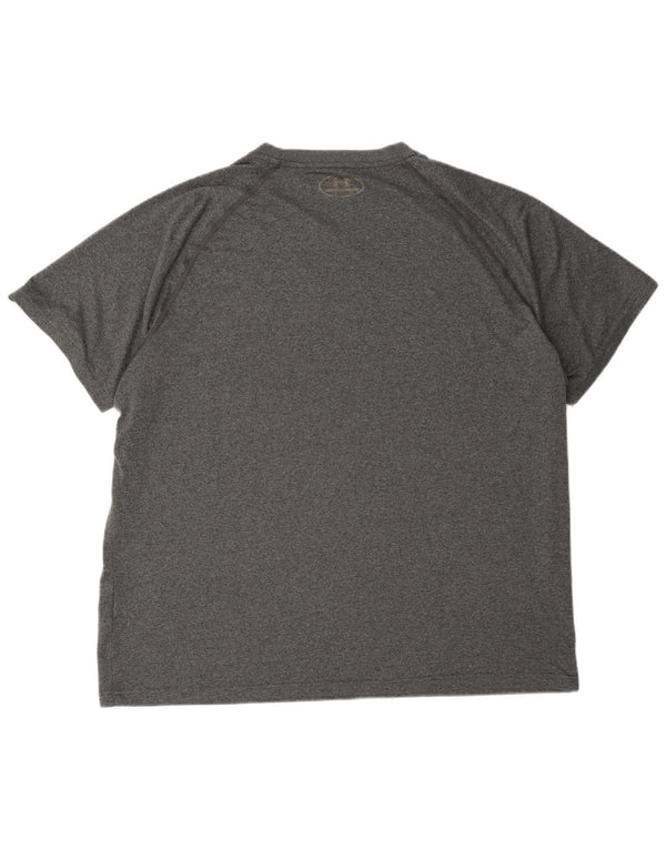 Tricou Under Armour pentru bărbați Heat Gear Top XL, gri pătat