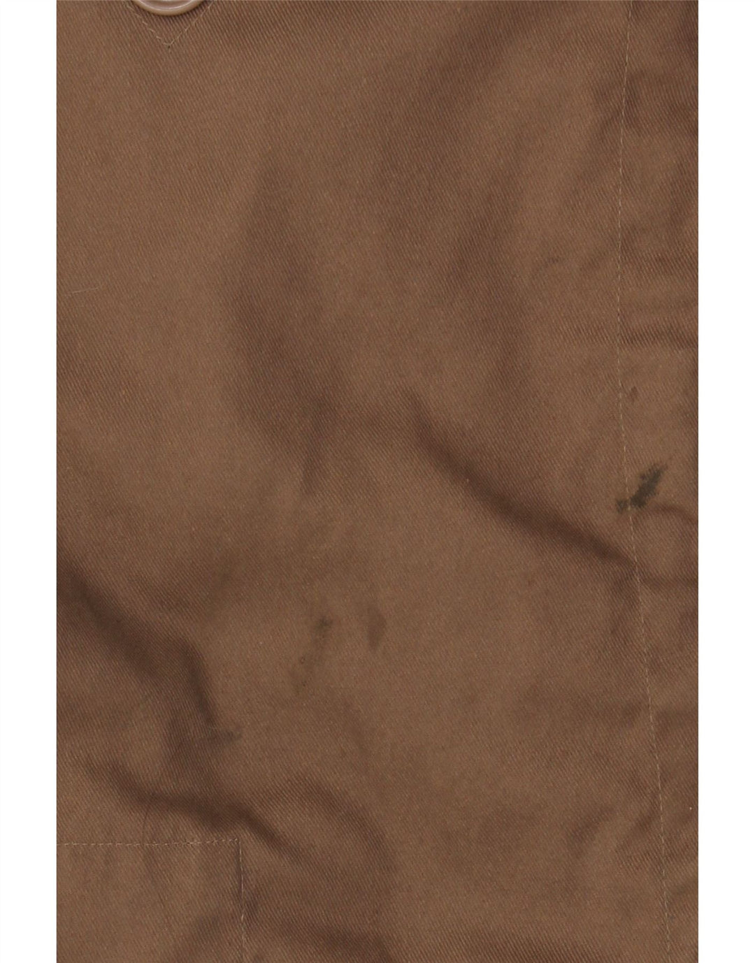 Jachetă parka cu glugă pentru bărbați VINTAGE UK 42 XL Maro Poliester