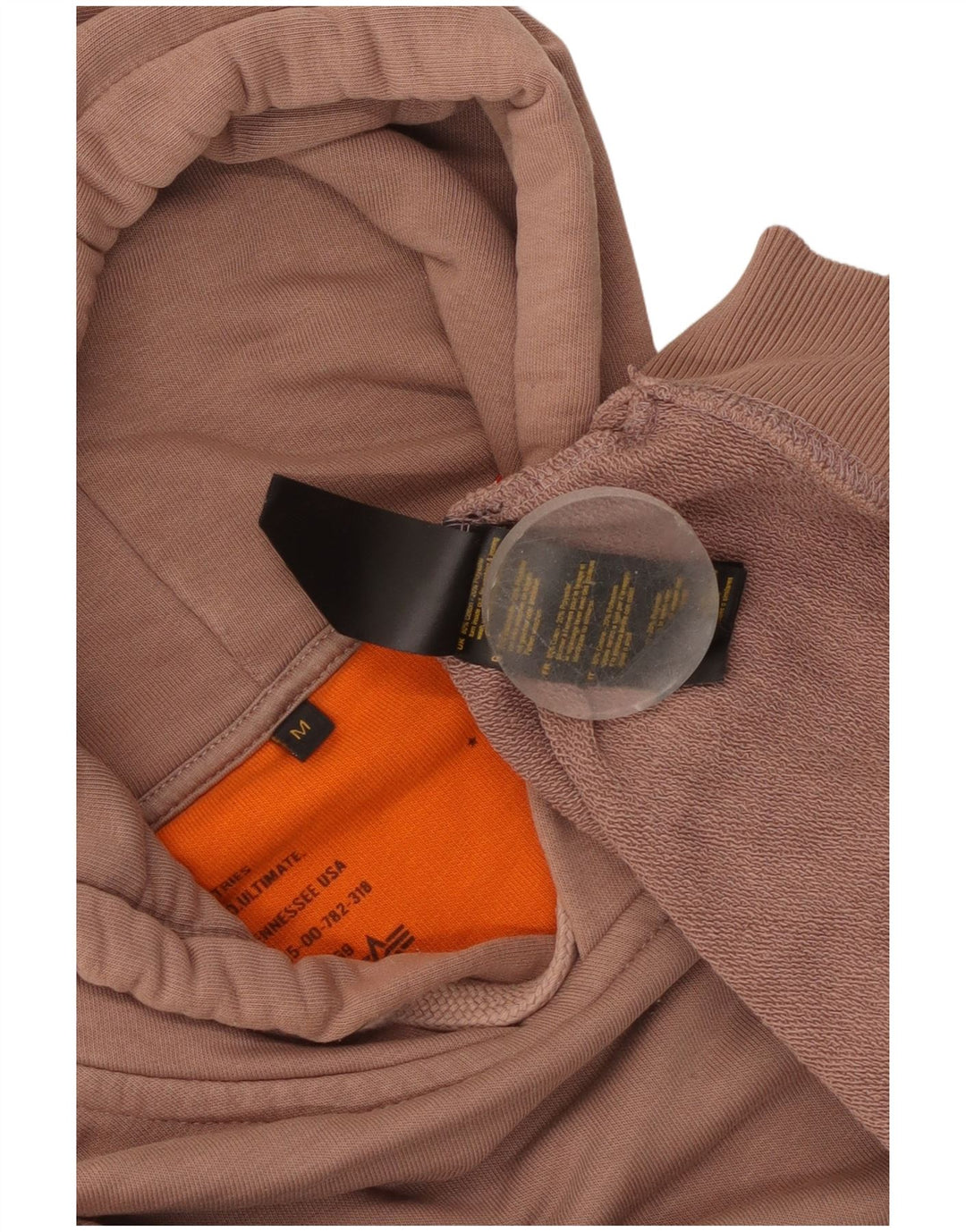 Pulover Alpha Industries pentru bărbați, bumbac roz mediu
