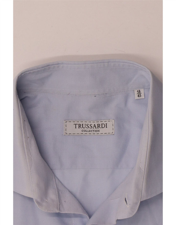 Trussardi Cămașă Bărbați Mărimea 45 18 2XL Albastru