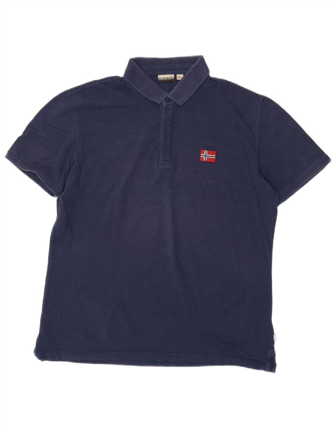 NAPAPIJRI Tricou Polo pentru Barbati XL Bumbac Bleumarin