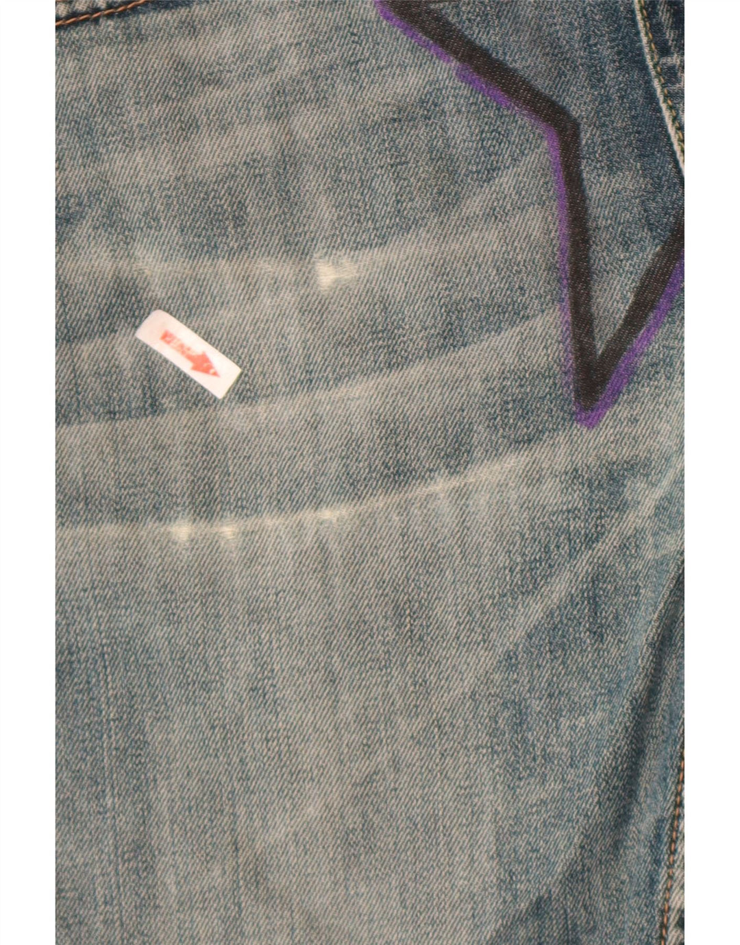 Pantaloni scurți Levi's Graphic Denim W30 Bumbac albastru mediu