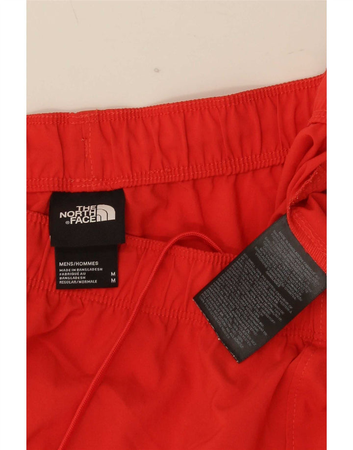 Pantaloni scurți sport pentru bărbați The North Face, poliester roșu mediu