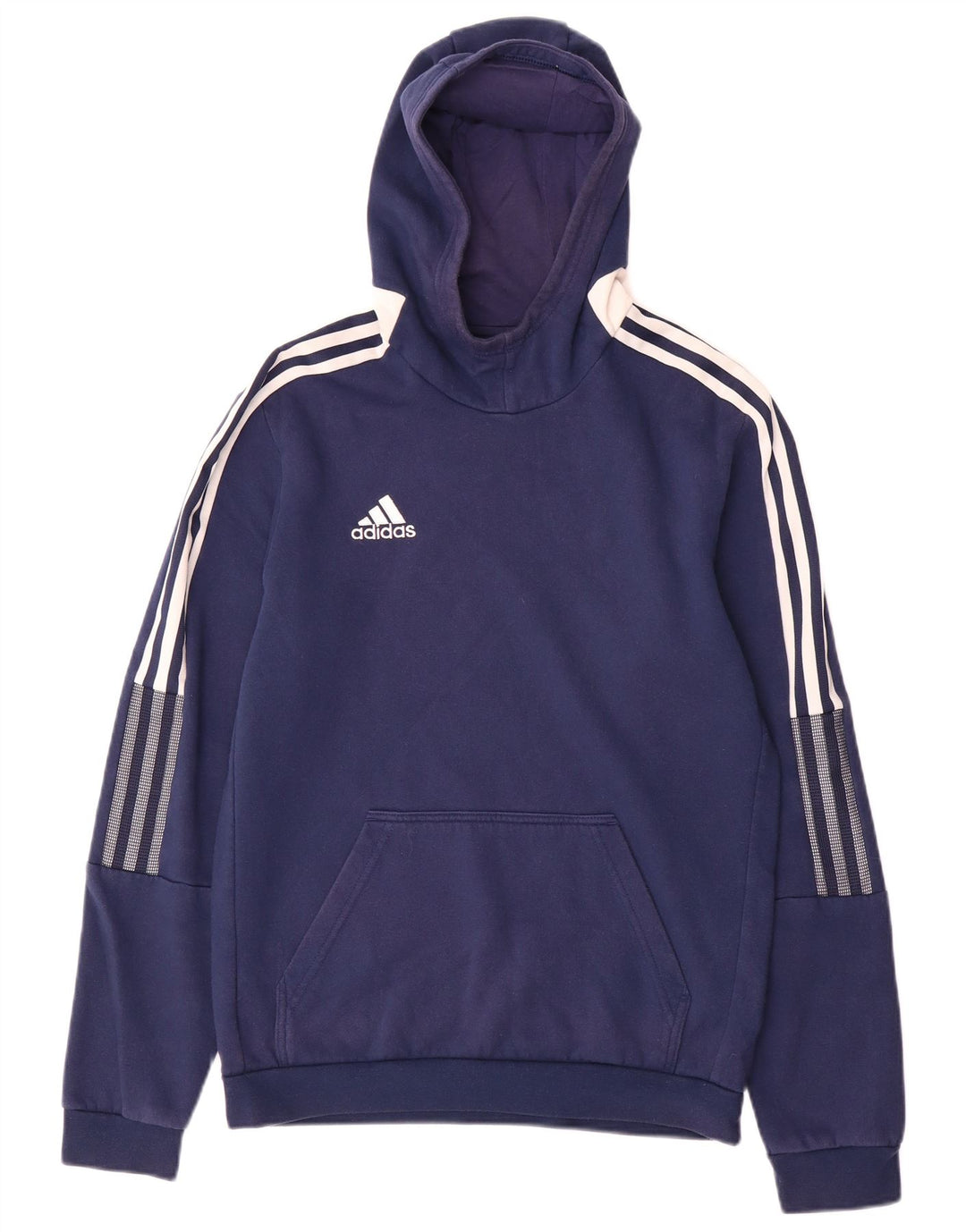 Pulover Adidas pentru bărbați, bumbac, bleumarin, mic