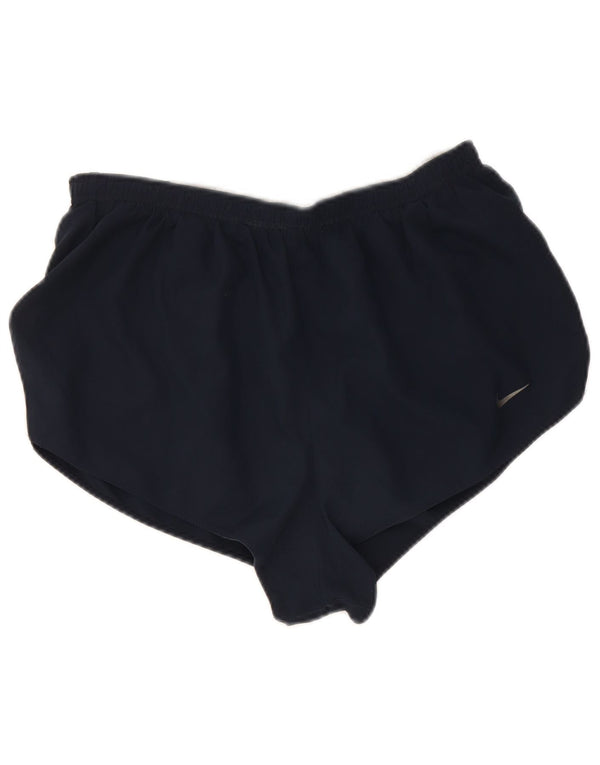 Pantaloni scurți sport Dri Fit Adidas pentru femei UK 16, mari, bleumarin
