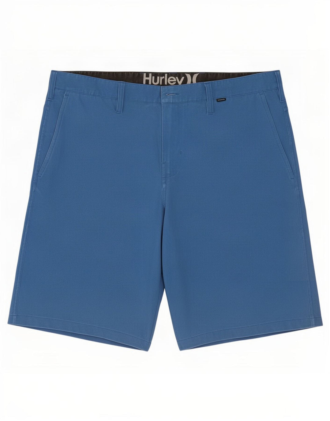 Pantaloni scurți chino Hurley pentru bărbați, mari W36, poliester albastru
