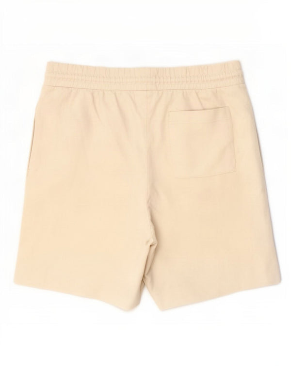 Pantaloni scurți sport pentru bărbați Zara XL, bej, bumbac
