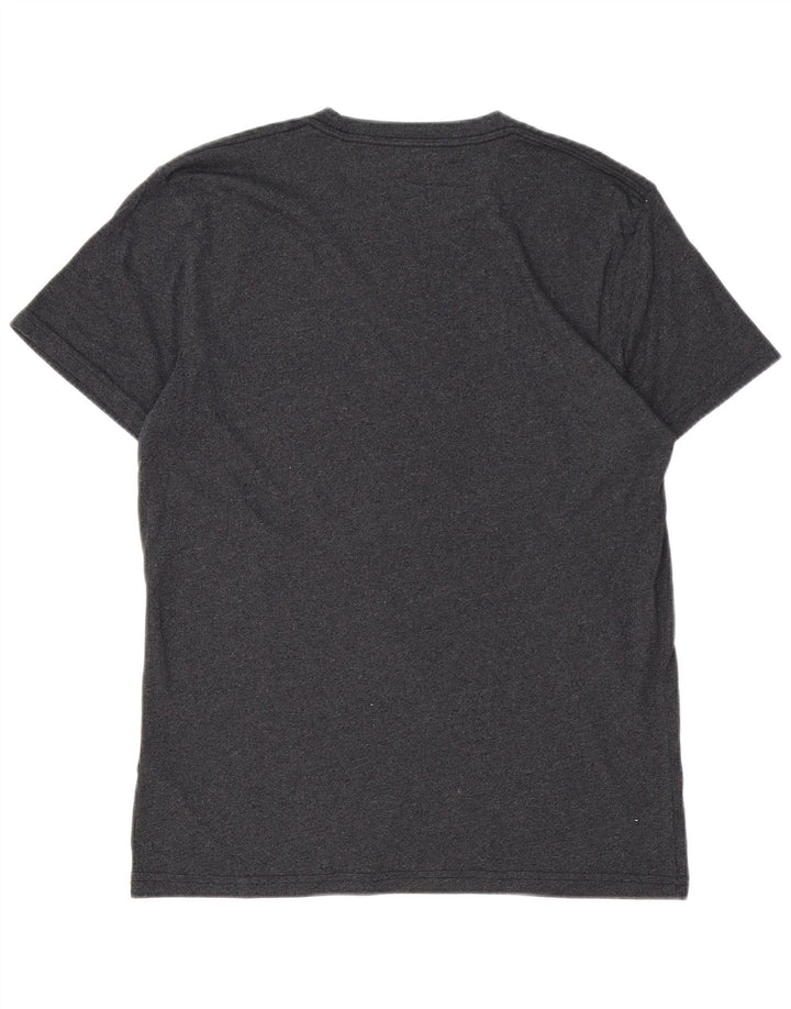 HOLLISTER tricou pentru bărbați Top mic, gri, bumbac