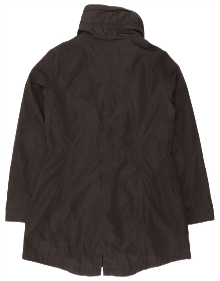 Jachetă parka cu glugă pentru femei Michael Kors UK 10 Poliester negru mic