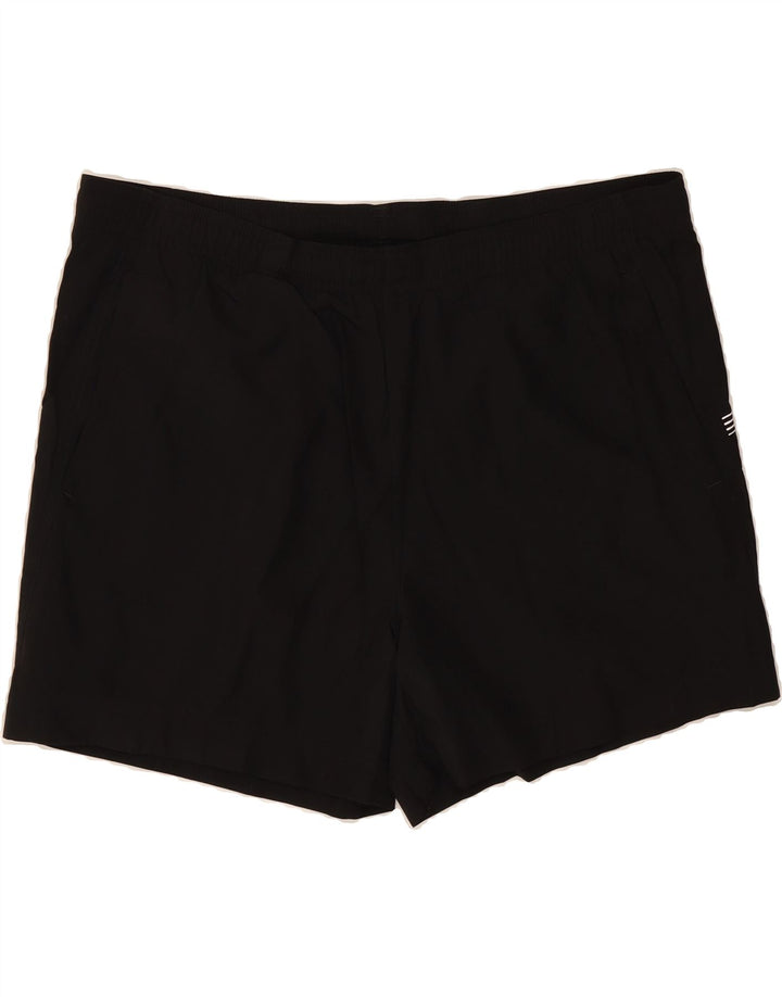 PUMA Mens Graphic Sport Shorts Medium Black Polyester Vintage Puma and Second-Hand Puma from Messina Hembry 
