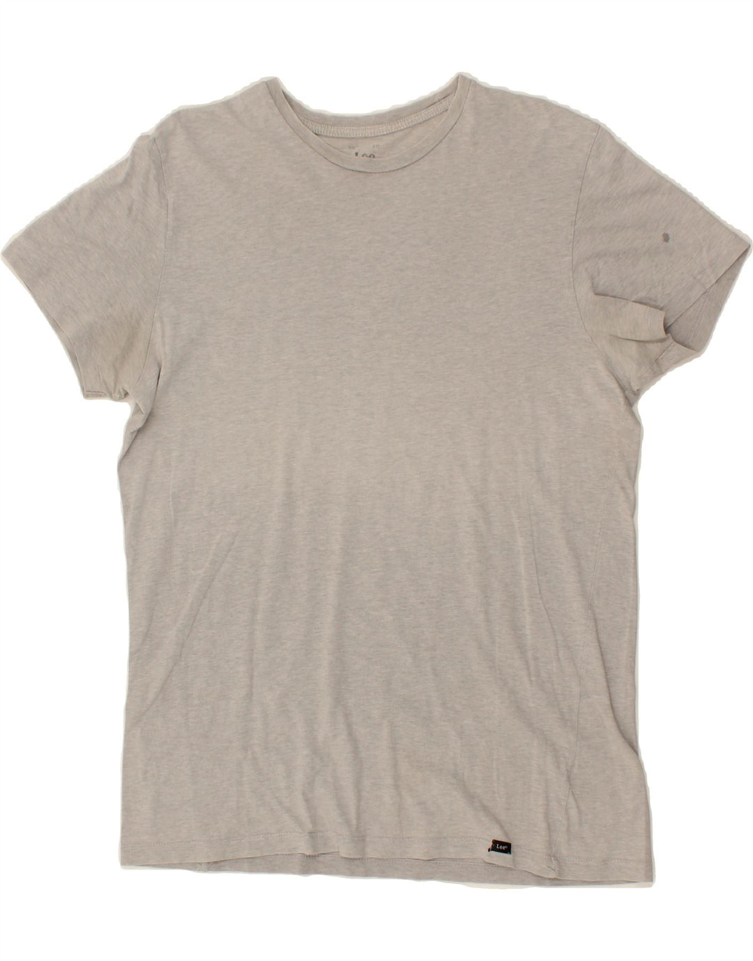 LEE Mens T-Shirt Top 2XL Grey Cotton Vintage Lee and Second-Hand Lee from Messina Hembry 