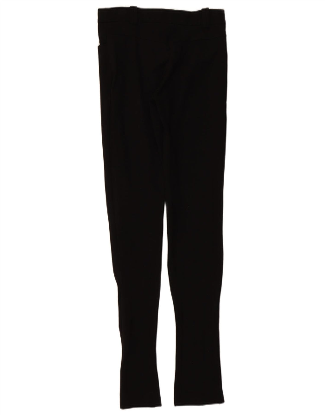 Pantaloni casual skinny ZARA pentru femei XS W24 L32 negru sintetic