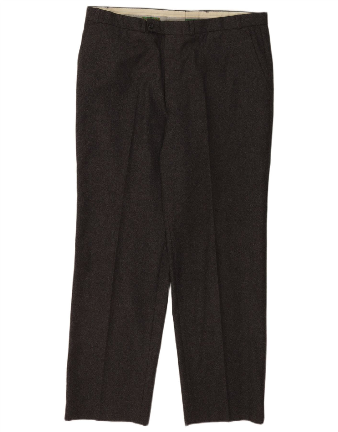 Pantaloni casual obișnuiți pentru bărbați C&A Canda L40 L31 gri din lână nouă