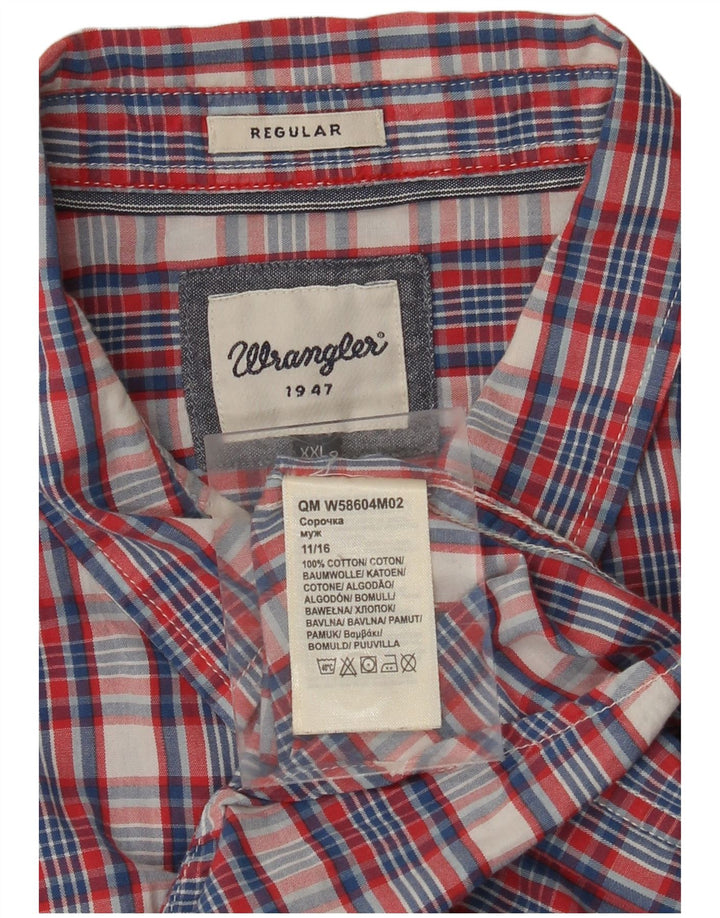 Cămașă cu mânecă scurtă pentru bărbați WRANGLER, 2XL, multicoloră