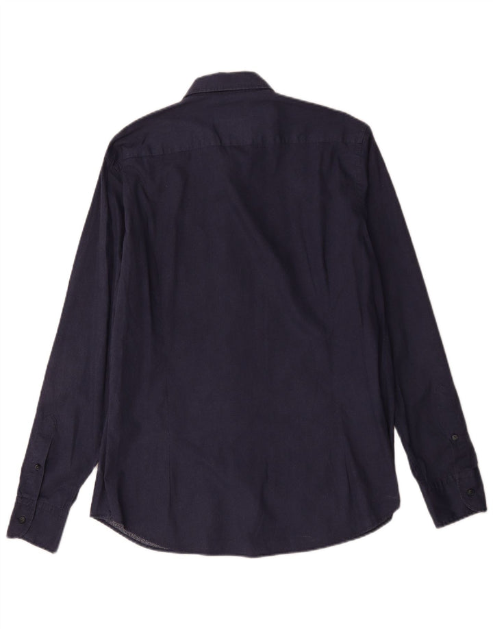 Cămașă Massimo Dutti pentru bărbați, mare, bleumarin