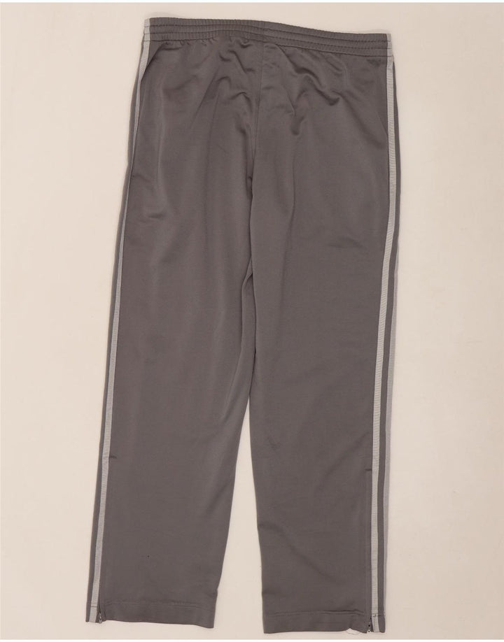 Pantaloni de trening Adidas pentru bărbați, poliester, gri mic
