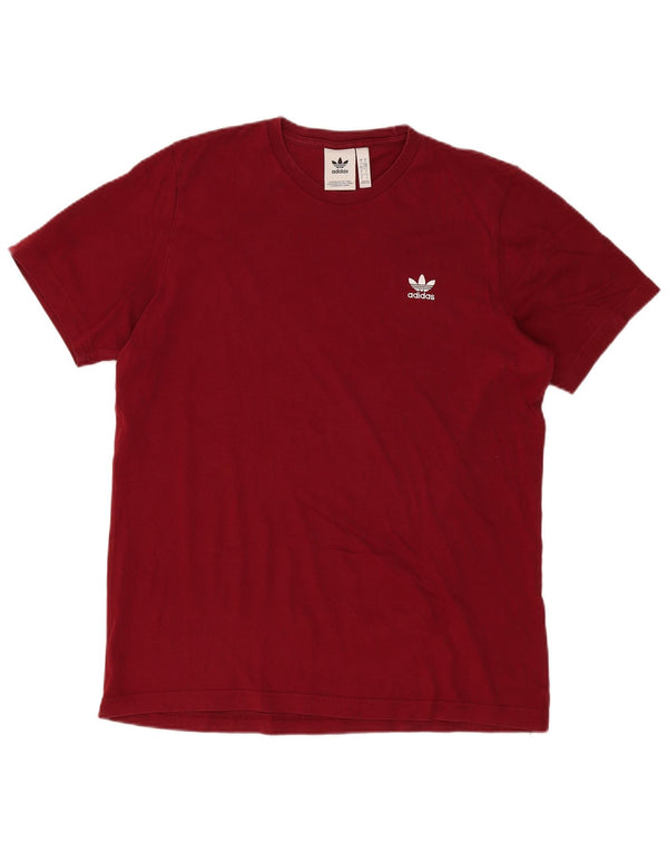 Tricou Bărbați Adidas Top Mare Bumbac Burgundy
