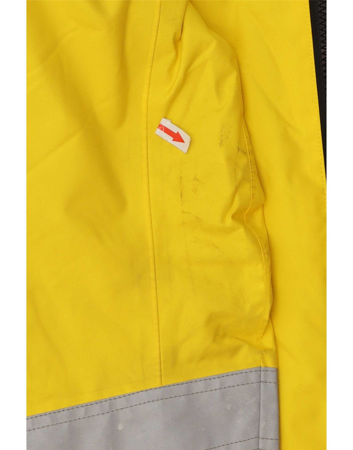 Jachetă Windbreaker pentru bărbați cu grafică Helly Hansen UK 38, galben mediu