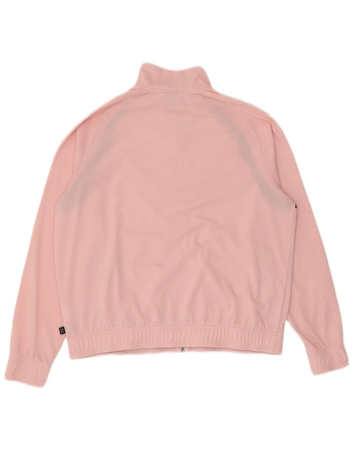Jachetă de trening supradimensionată Puma pentru femei UK 16, mare, roz colorblock
