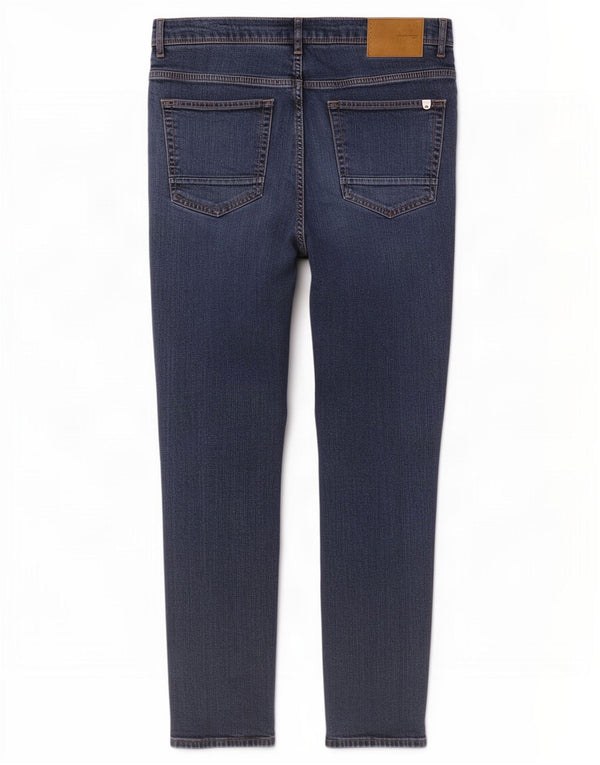 Blugi slim pentru bărbați Zara EU 46 XL W36 L30 Albastru