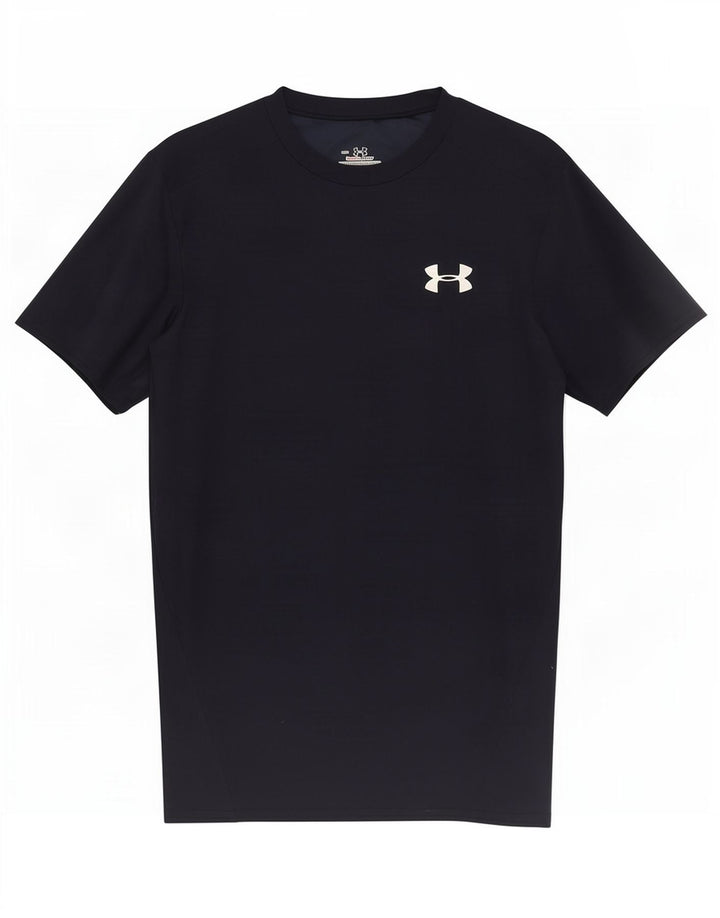 Tricou Under Armour pentru bărbați Heat Gear Top Mediu Bleumarin Poliester