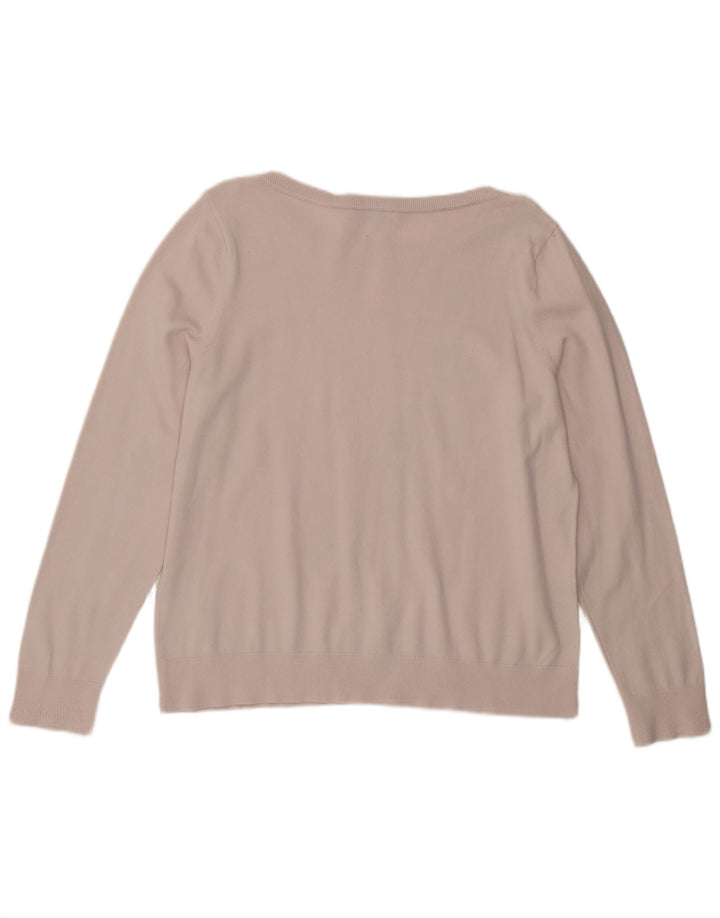 TOMMY HILFIGER Pulover pentru damă cu gât de barcă, UK 20 2XL, roz