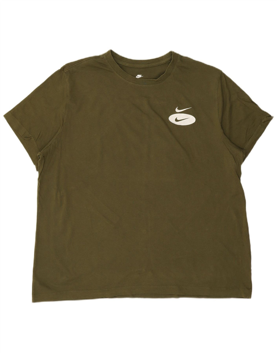 Tricou pentru bărbați NIKE Top 2XL Kaki Bumbac