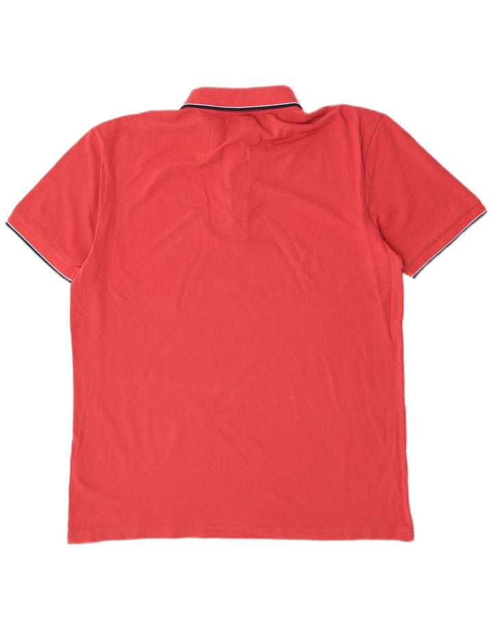 Cămașă polo pentru bărbați Kappa 2XL bumbac roz
