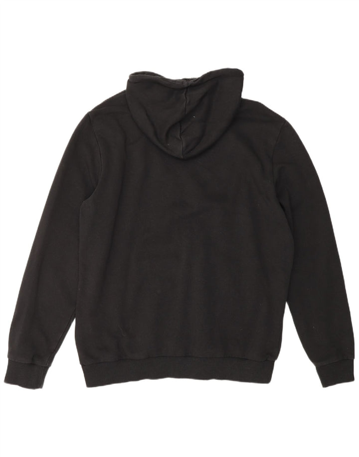 Pulover cu glugă grafic PUMA pentru bărbați, mare, negru, bumbac