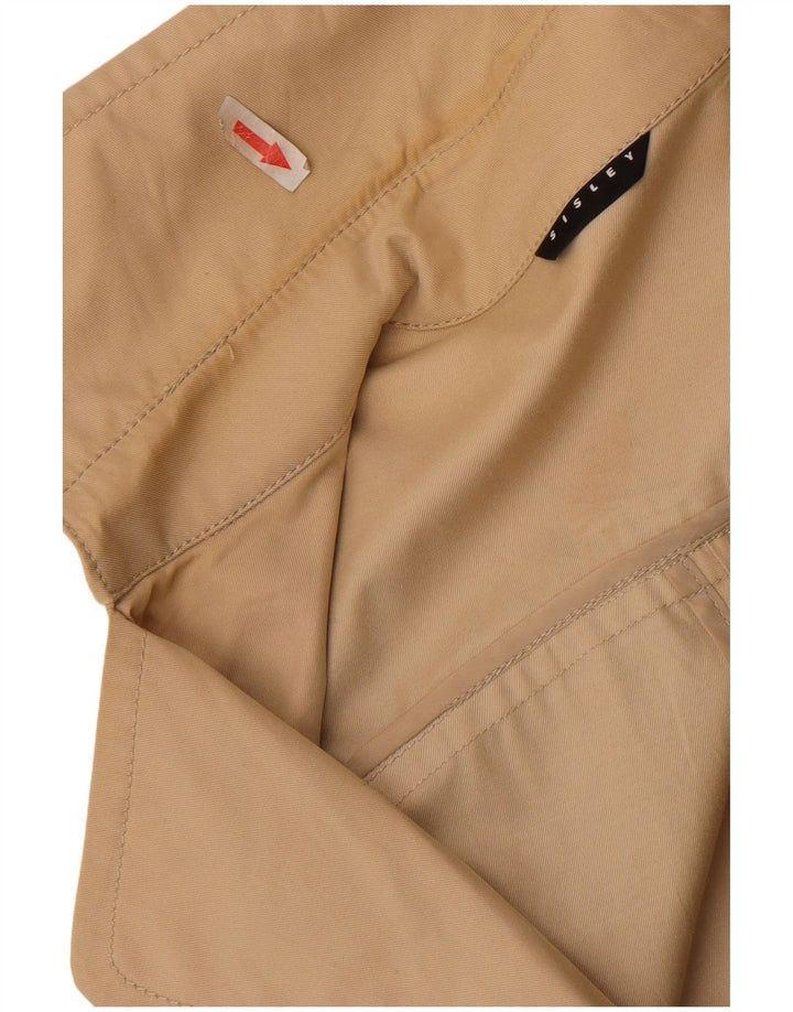 Trenci pentru femei Sisley IT 46 mare, bej, bumbac