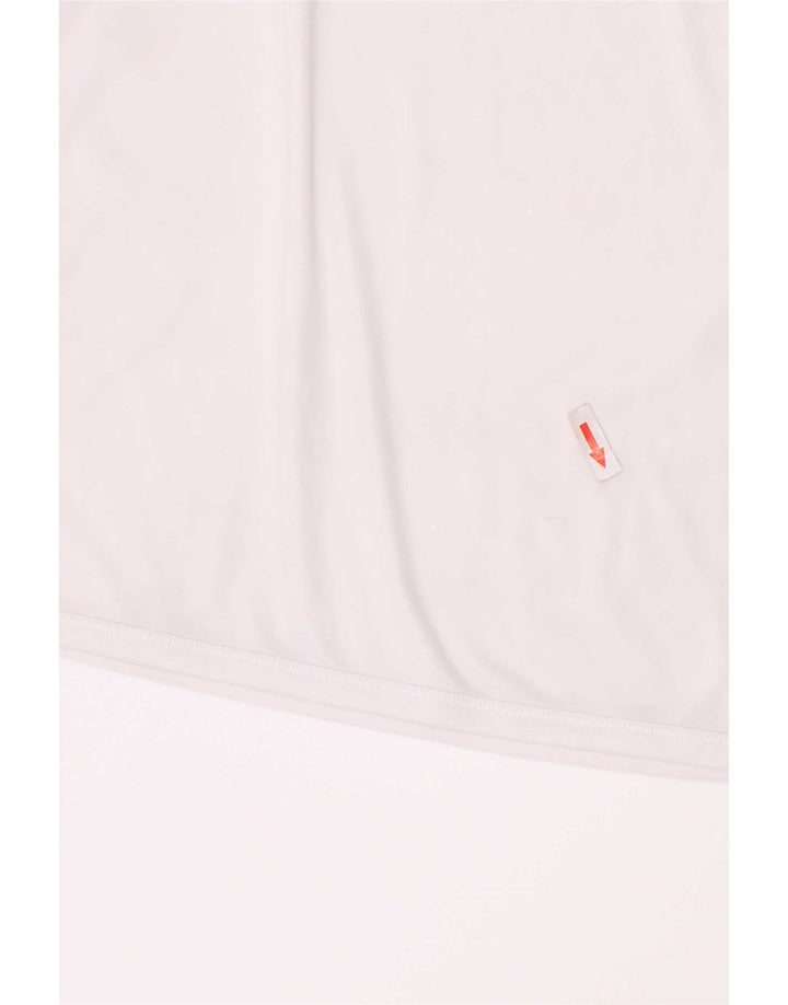 Tricou grafic pentru băieți Kappa Top 9-10 ani poliester alb