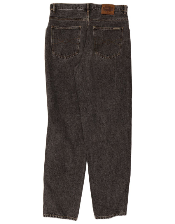 John F Gee Jeans conici pentru bărbați IT 52 XL W34 L33 bumbac gri