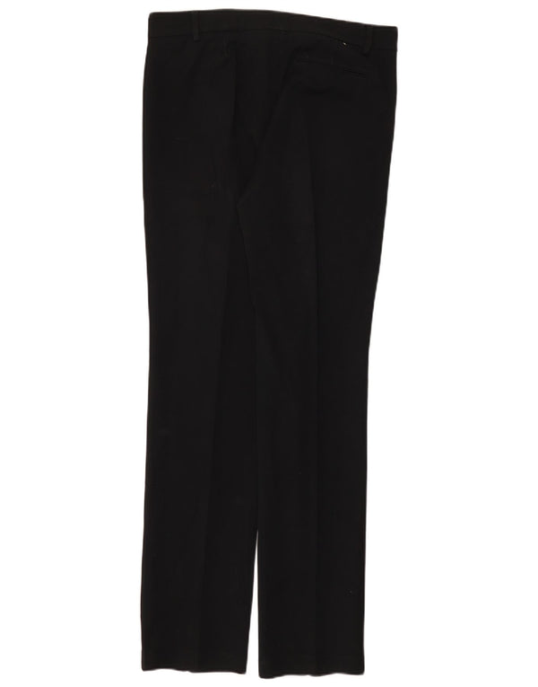Pantaloni casual subțiri pentru femei Marks & Spencer UK 12 Medium W32 L32 Negru