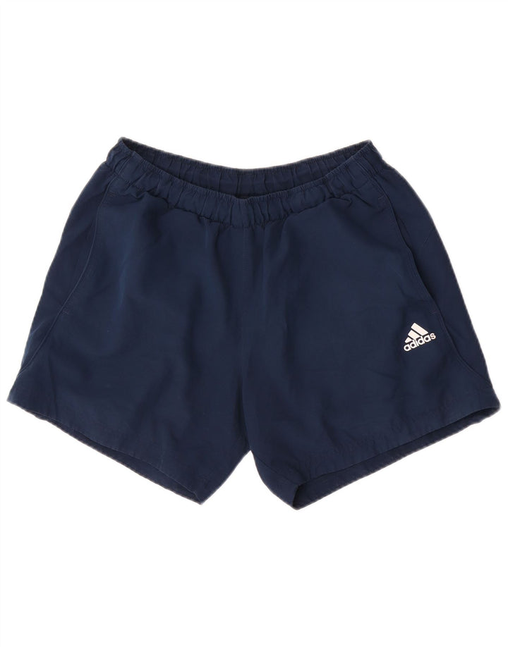Pantaloni scurți sport adidas Climalite pentru bărbați, poliester mediu albastru